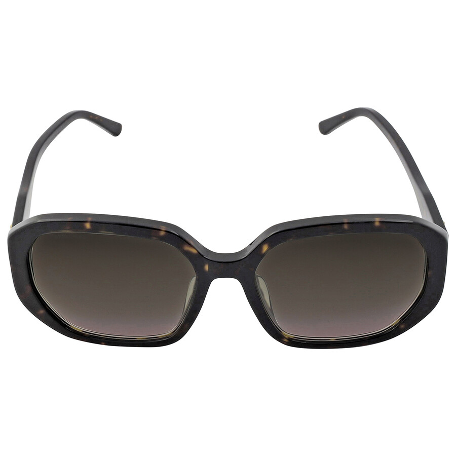 Jimmy Choo Brown Gradient Square Ladies Sunglasses KARLY/F/S 0086