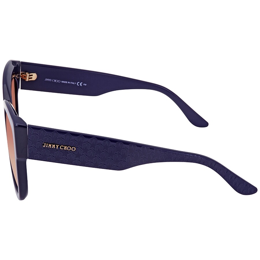 Jimmy Choo Brown Gradient Square Ladies Sunglasses ROXIE/S 55HA 55