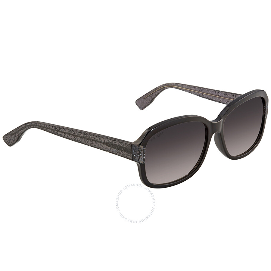 Jimmy Choo Dark Grey Gradient Rectangular Sunglasses KYLE/S 0Q3M 57