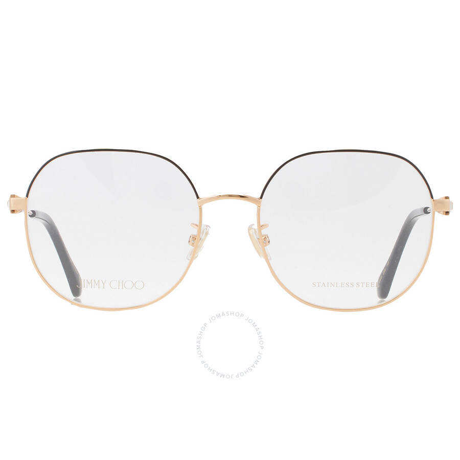 Jimmy Choo Demo Square Ladies Eyeglasses JC305/G 02M2 55