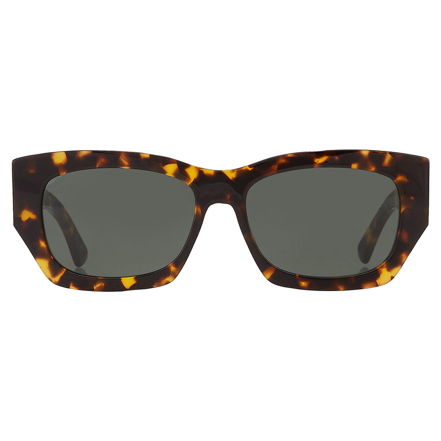 Jimmy Choo Green Rectangular Ladies Sunglasses CAMI/S 0086