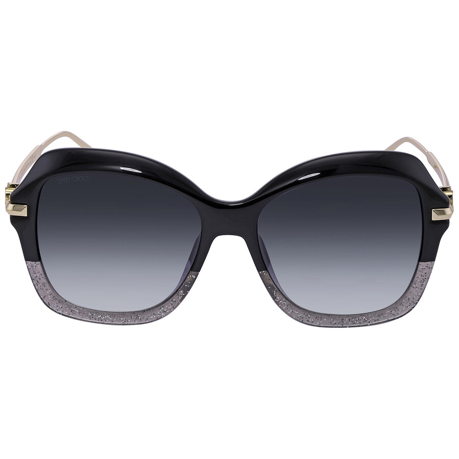 Jimmy Choo Grey Gradient Butterfly Ladies Sunglasses TESSY/G/S 008A/9O