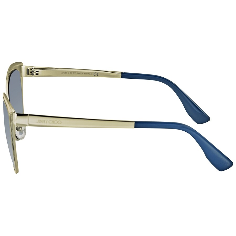 Jimmy Choo Grey Gradient Cat Eye Sunglasses DOMI/S 0PTF 56 Jimmy Choo