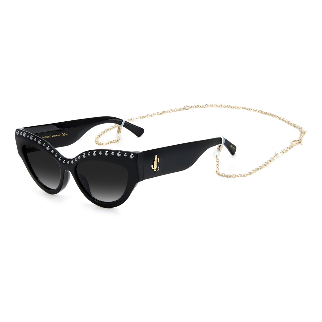 Jimmy Choo Grey Shaded Cat Eye Ladies Sunglasses SONJA/G/N/S  display picture 2