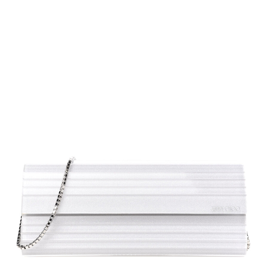 クラッチバッグ JIMMY CHOO MOTHER OF PEARL SWEETIE CLUTCH Jimmy Choo Sweetie Mother-Of-Pearl Plexiglass Clutch Bag