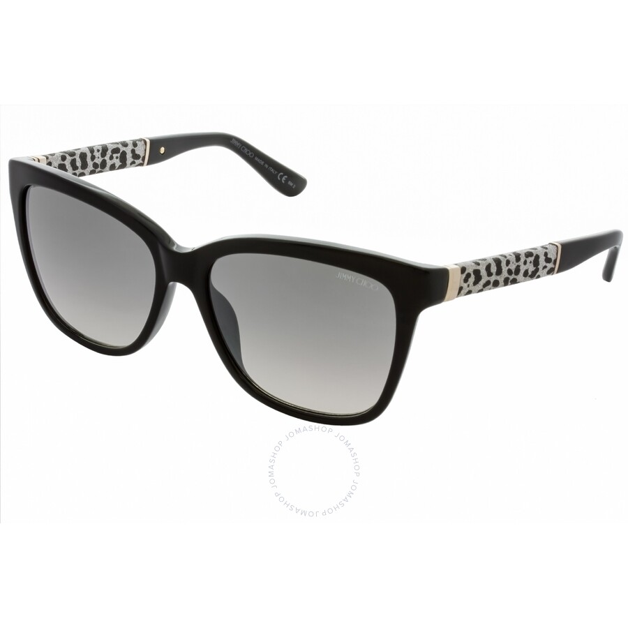 Jimmy Choo Jimmy Choo Ladies Black Cat Eye Sunglasses CORAS FA3 56IC