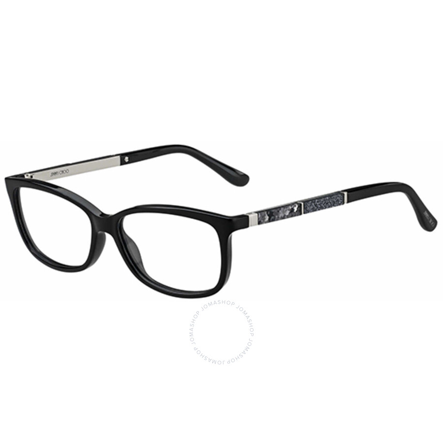 Jimmy Choo Ladies Black Square Eyeglass Frames Jc19008070054 762753471130 Eyeglasses