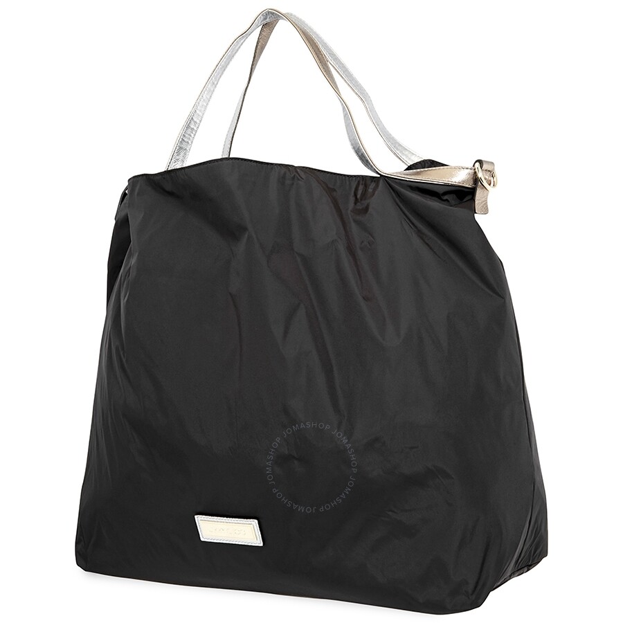 Jimmy Choo Ladies Cameleon Nylon Tote in Black 163 CAMELEON NLN BLACK 889963882980 Handbags