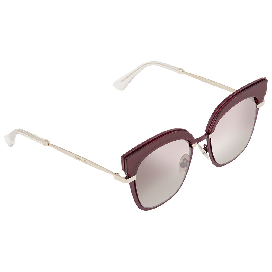 Jimmy Choo Ladies Purple Oval Sunglasses ROSY/S 5192 51 762753984791