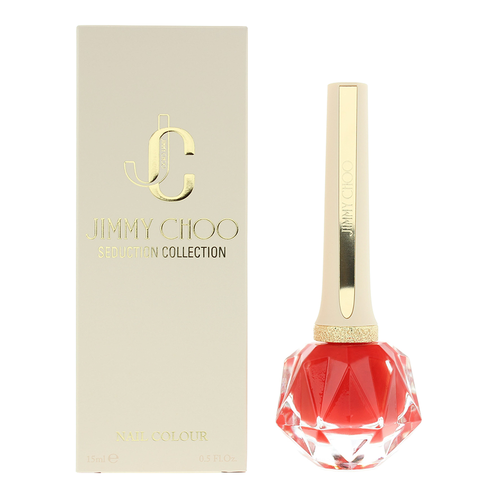 Jimmy Choo Ladies Seduction Collection Nail Polish 0.5 oz 004 Radiant Coral Makeup 3386460112369