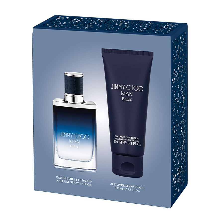 Jimmy Choo Men's Man Blue Gift Set Fragrances 3386460148436