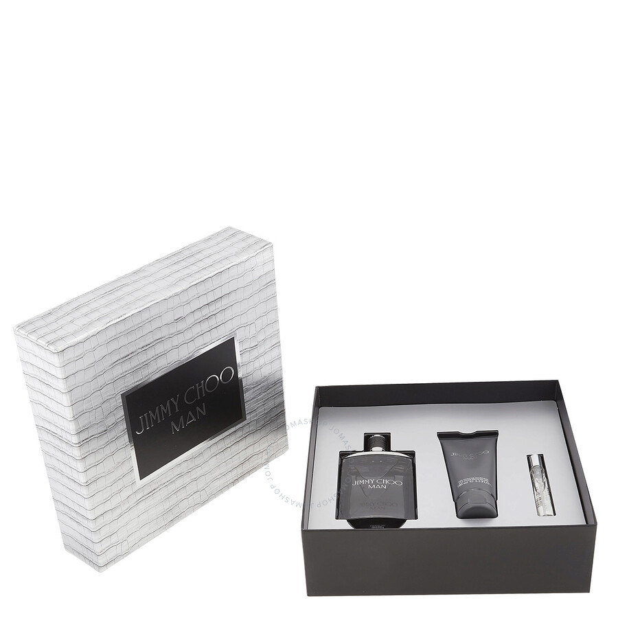 Jimmy Choo Men's Man Gift Set Fragrances 3386460138338 In Pineapple / Pink