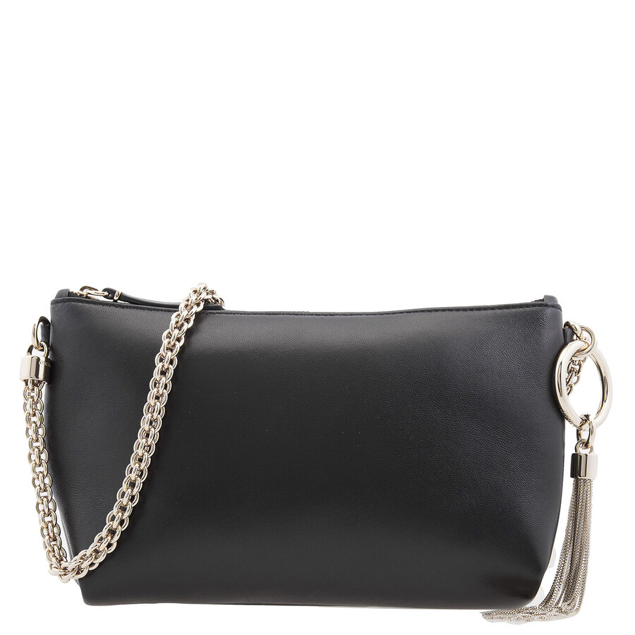 Jimmy Choo Mini Callie Shoulder Bag - Black In Black
