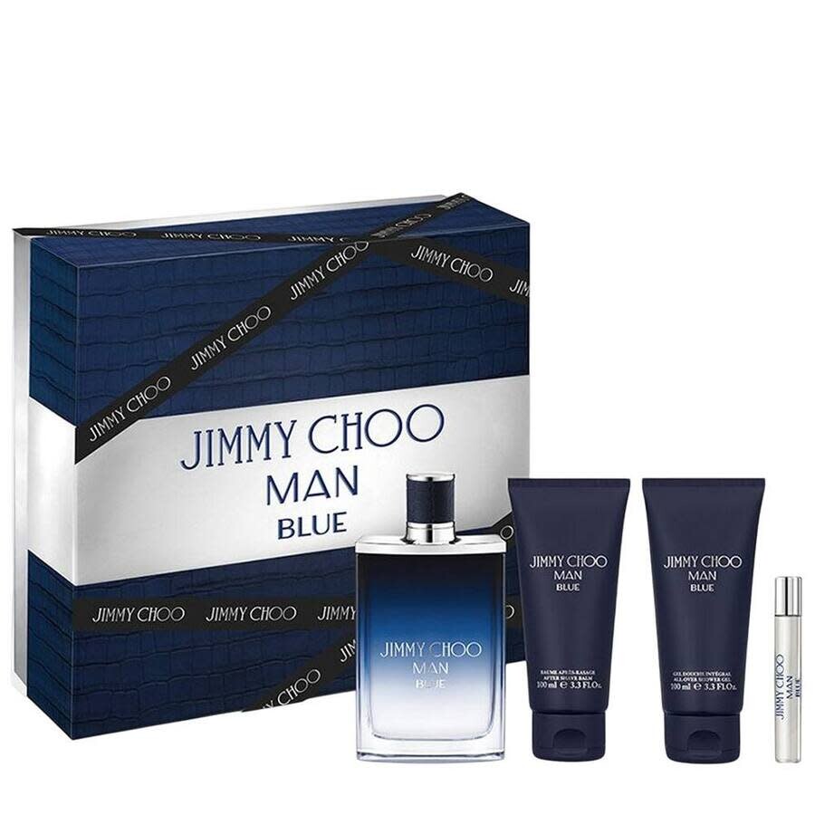 Jimmy Choo Unisex Blue Gift Set Fragrances 3386460145862
