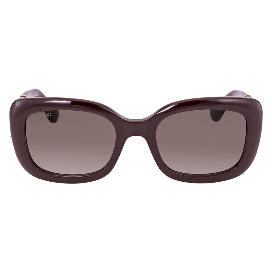 Jimmy Choo Vinny Mauve Gradient Rectangular Ladies Sunglasses VINNY/S 0172 51 Jimmy Choo