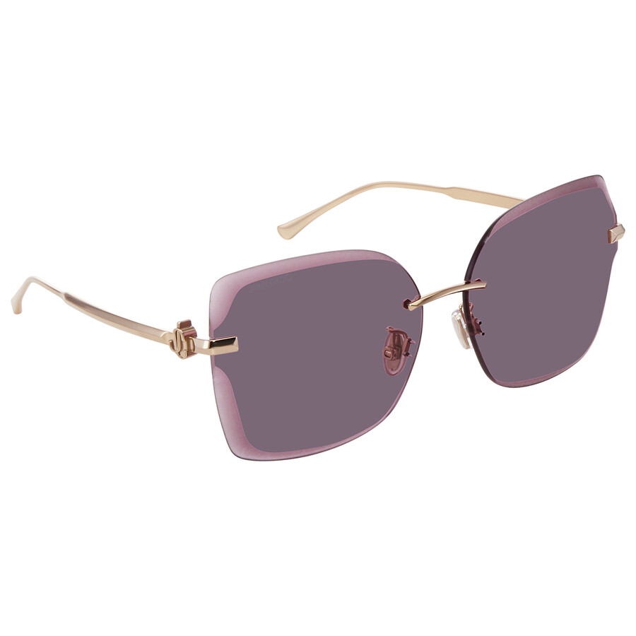 Jimmy Choo Violet Oversized Ladies Sunglasses CORIN/G/S0J5G62/14