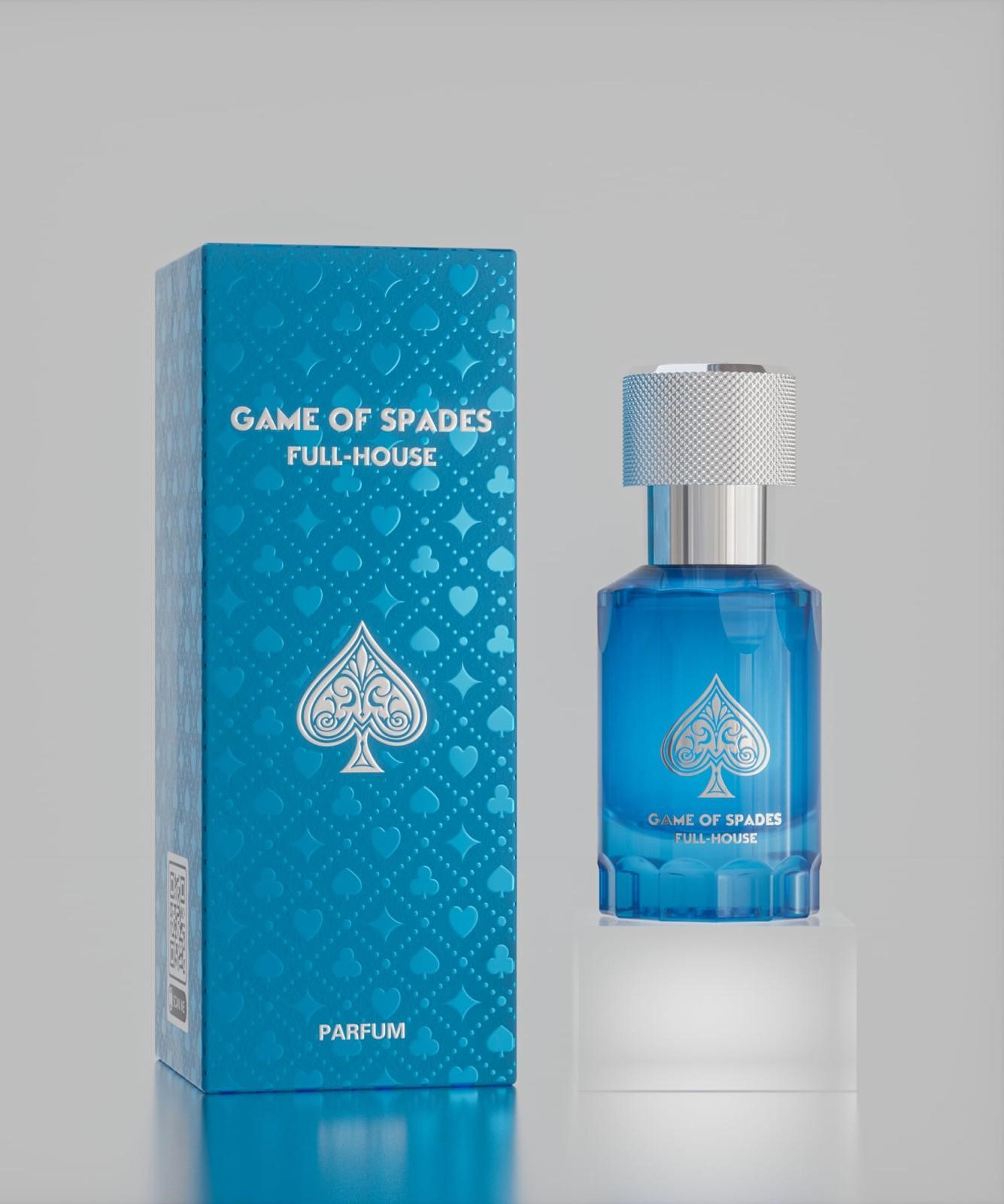 Jo Milano Unisex Game of Spades Full House Parfum 0.33 oz
