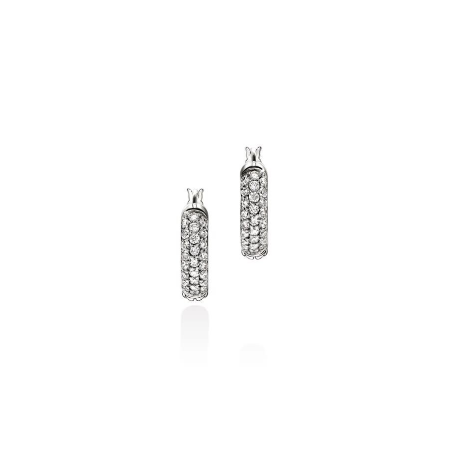 John Hardy Essential Hoop Earring In Metallic
