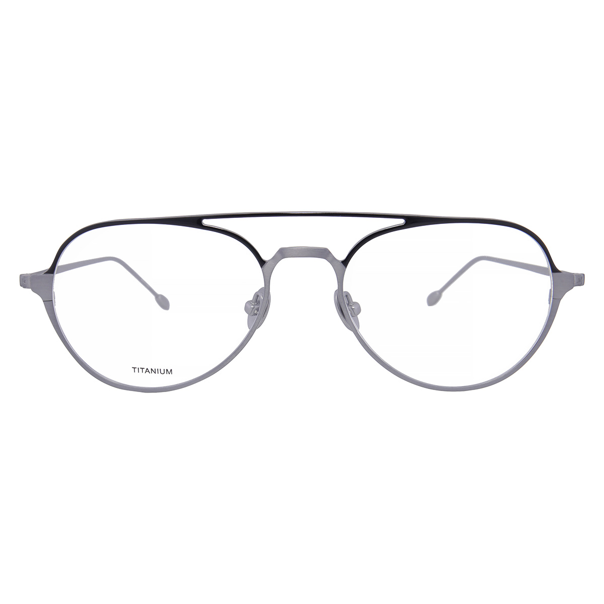 John Varvatos Demo Pilot Men's Eyeglasses V164 0GUN 53