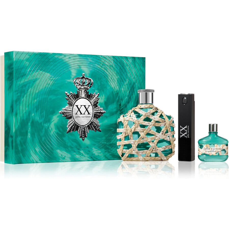 John Varvatos Kids'  Men's Xx Artisan Teal Gift Set Fragrances 719346296915