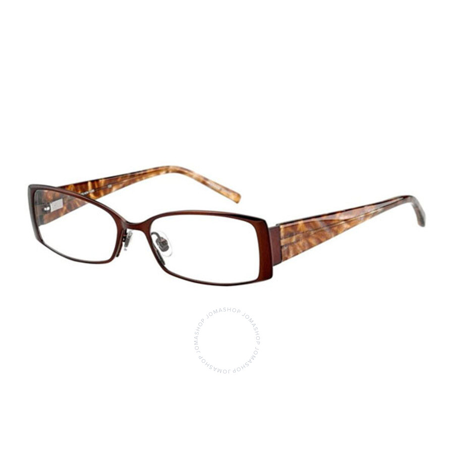 Jones New York Ladies Brown Oval Eyeglass Frames J443BRO54 751286121681