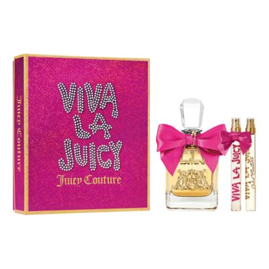 Juicy Couture Ladies Viva La Juicy 3pcs EDP Gift Set Fragrances