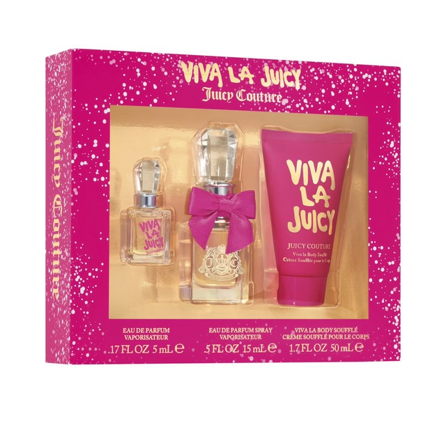 Juicy Couture Ladies Viva La Juicy 3pcs EDP Gift Set Fragrances