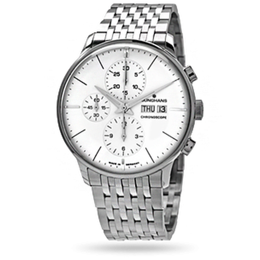 Junghans Meister Chronograph Automatic Silver Dial Men's Watch 027/4121
