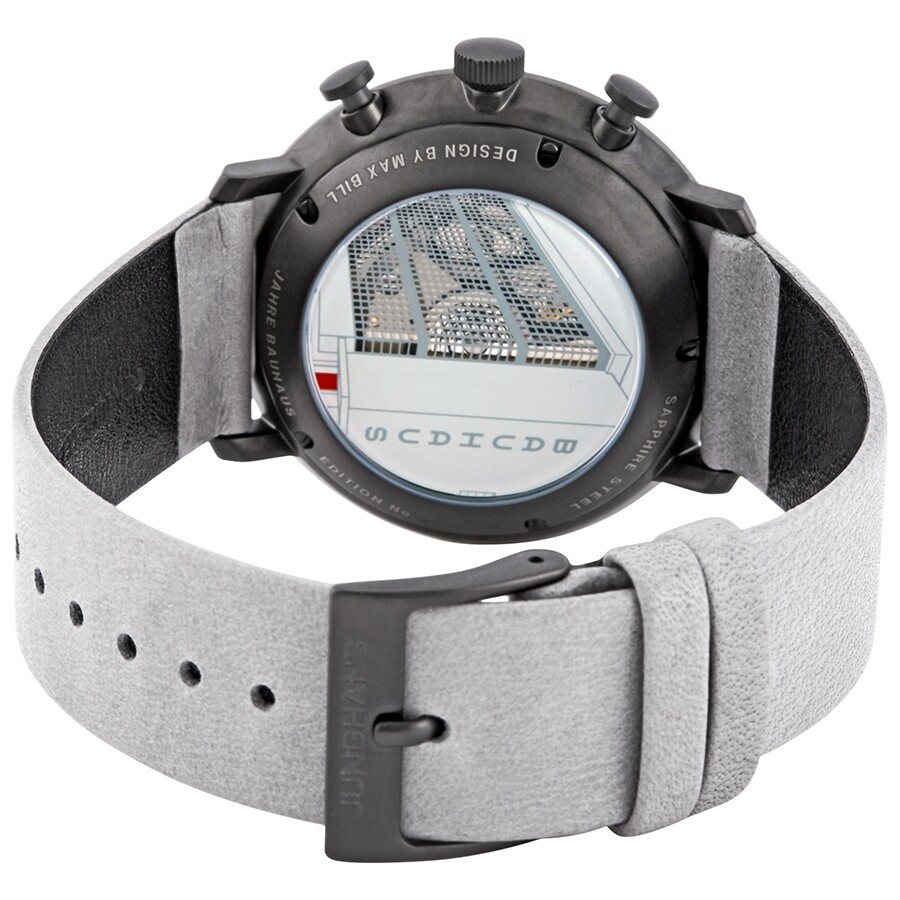 Junghans Max Bill Chronograph Automatic Men's Limited Edition Watch 027