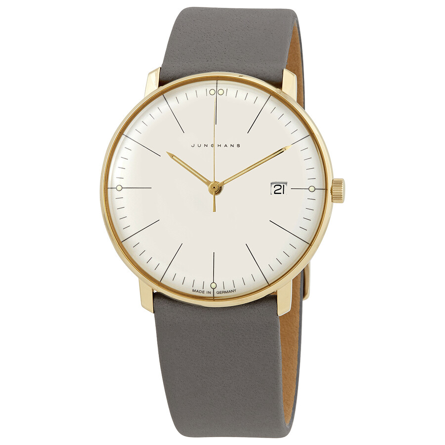Junghans Max Bill Quartz Grey Dial Men's Watch 041/7857.00