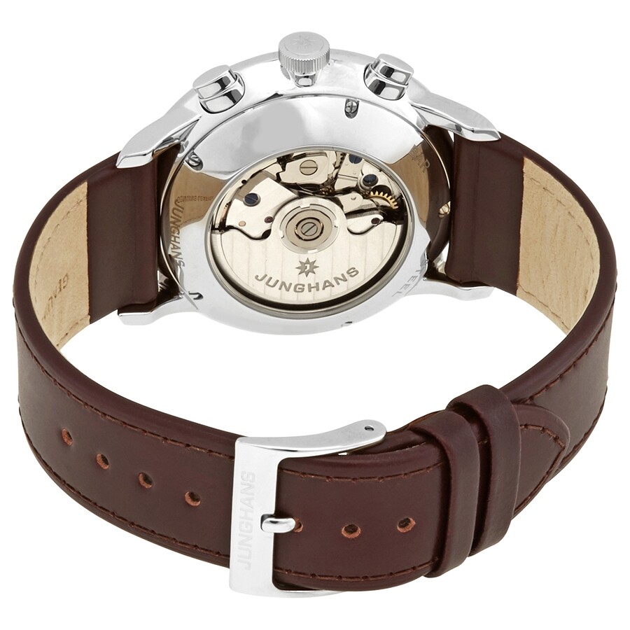 Junghans Meister Chronograph Automatic Silver Dial Men's Watch 027/4120