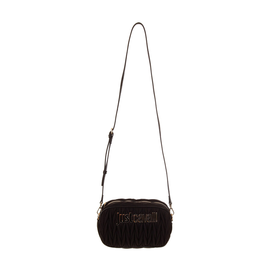 Just Cavalli Cross-body Bag In Black