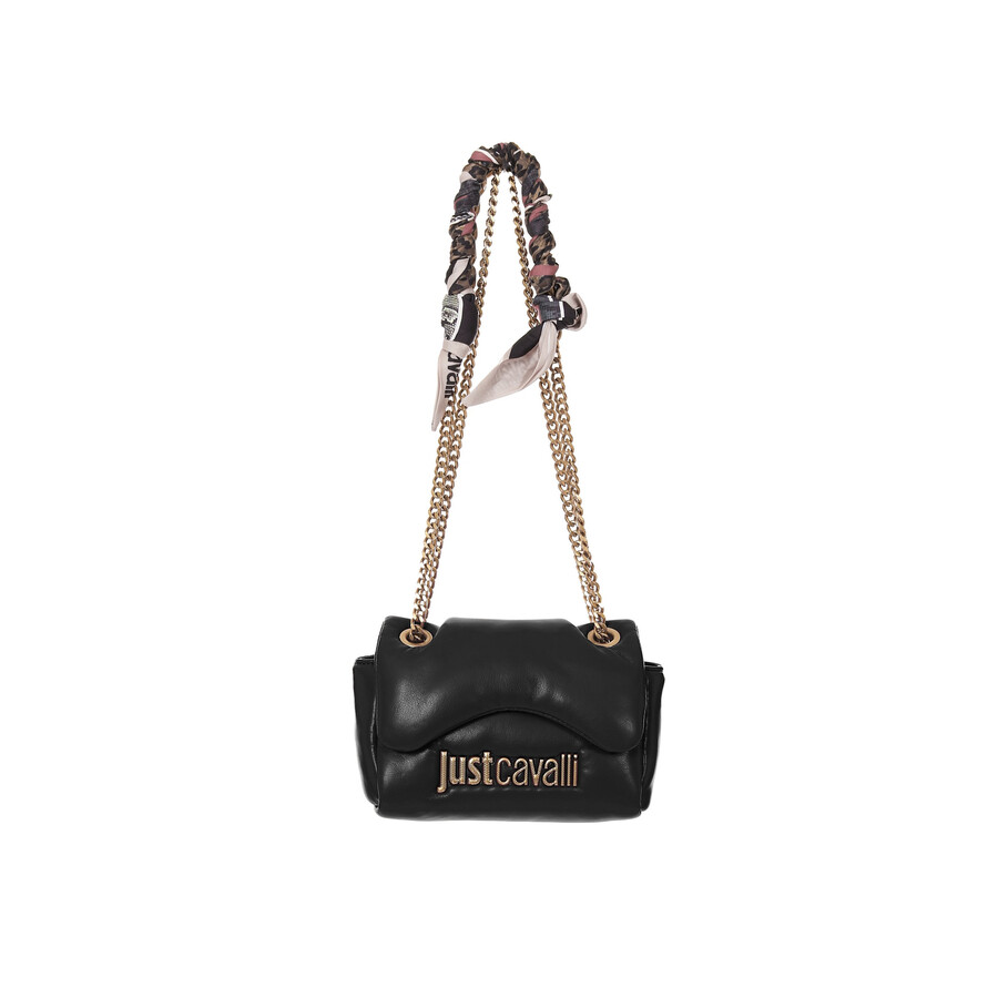 Just Cavalli Cross-body Bag In Black