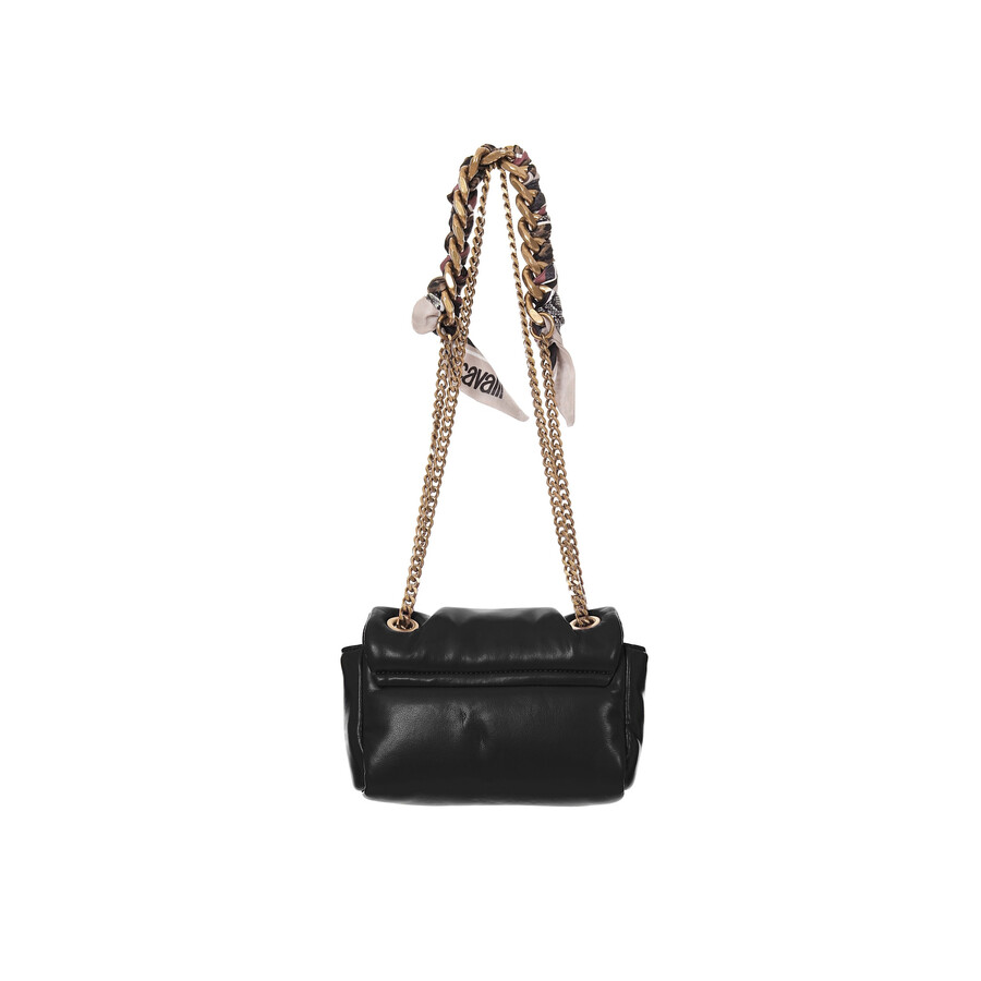 Just Cavalli Cross-body Bag In Black