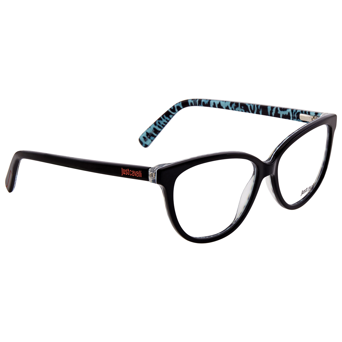 Just Cavalli Black Metal Glasses (Frames) main image 0