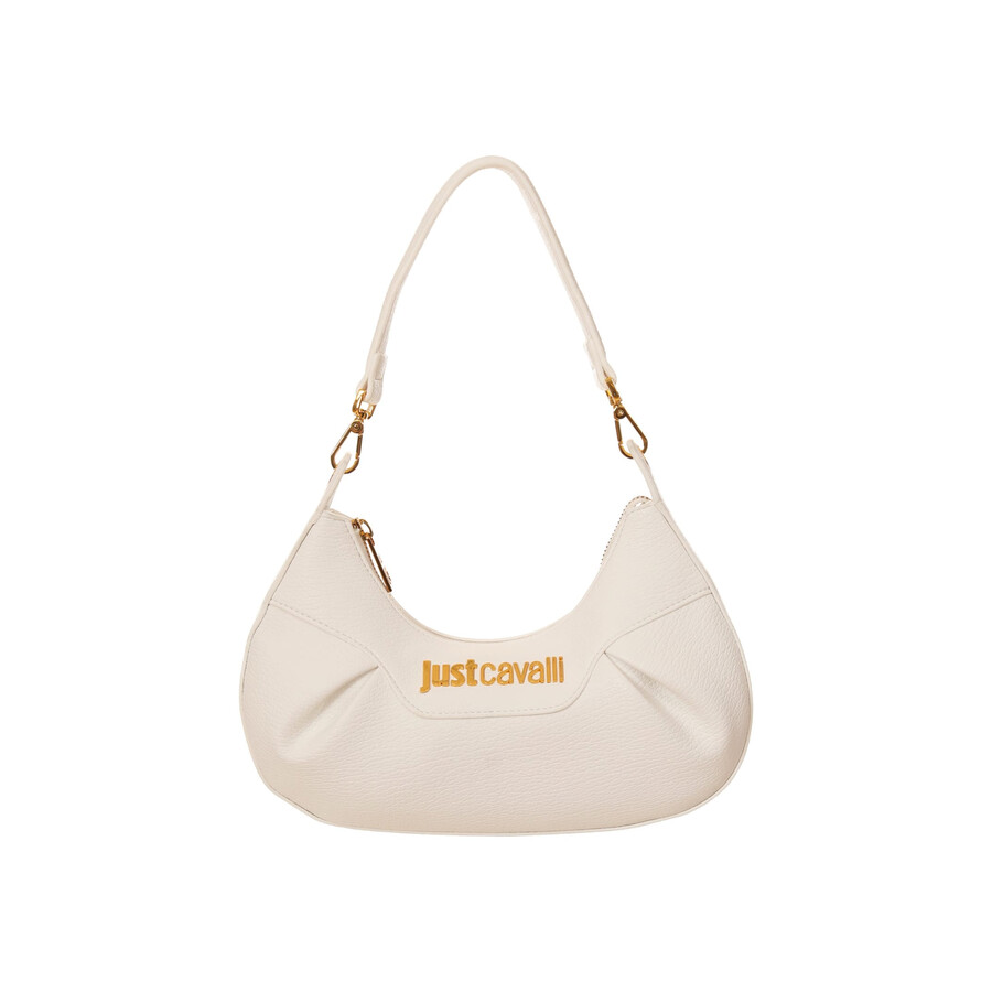 Just Cavalli Shoulder Bag In White