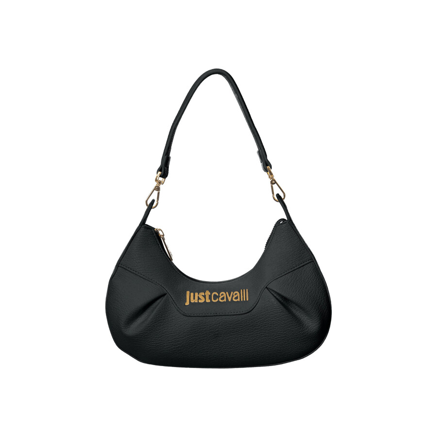Just Cavalli Shoulder Bag In Black