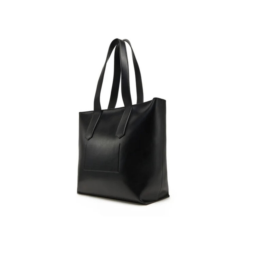 Just Cavalli Tote Bag In Black