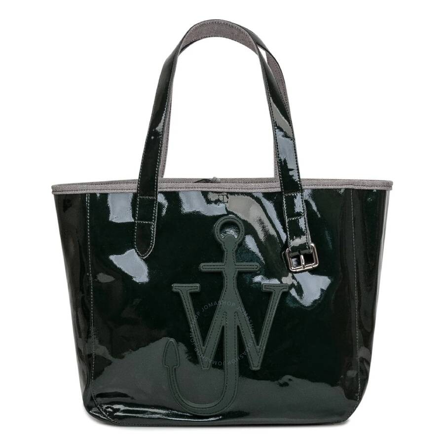 Jw Anderson Coated Denim Belt Tote Bag In Sand