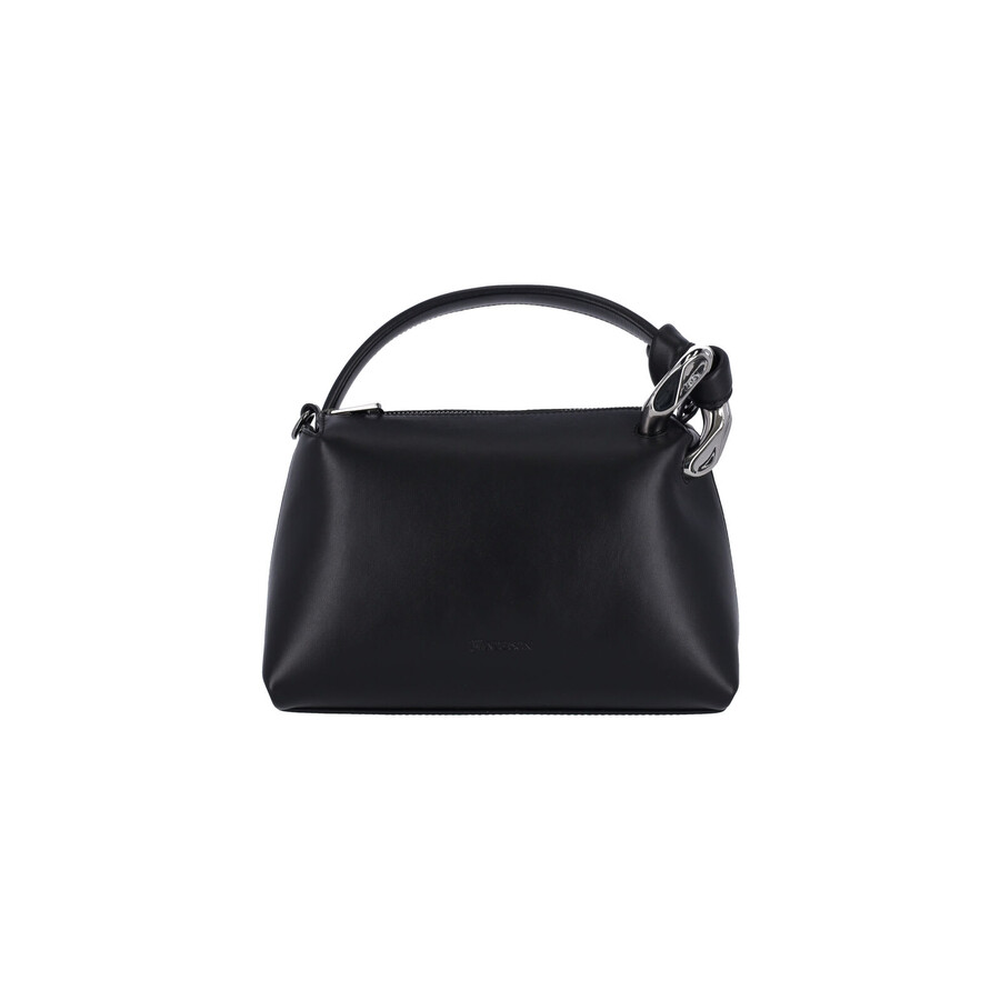 Jw Anderson J.w. Anderson Corner Small Shoulder Bag In Black