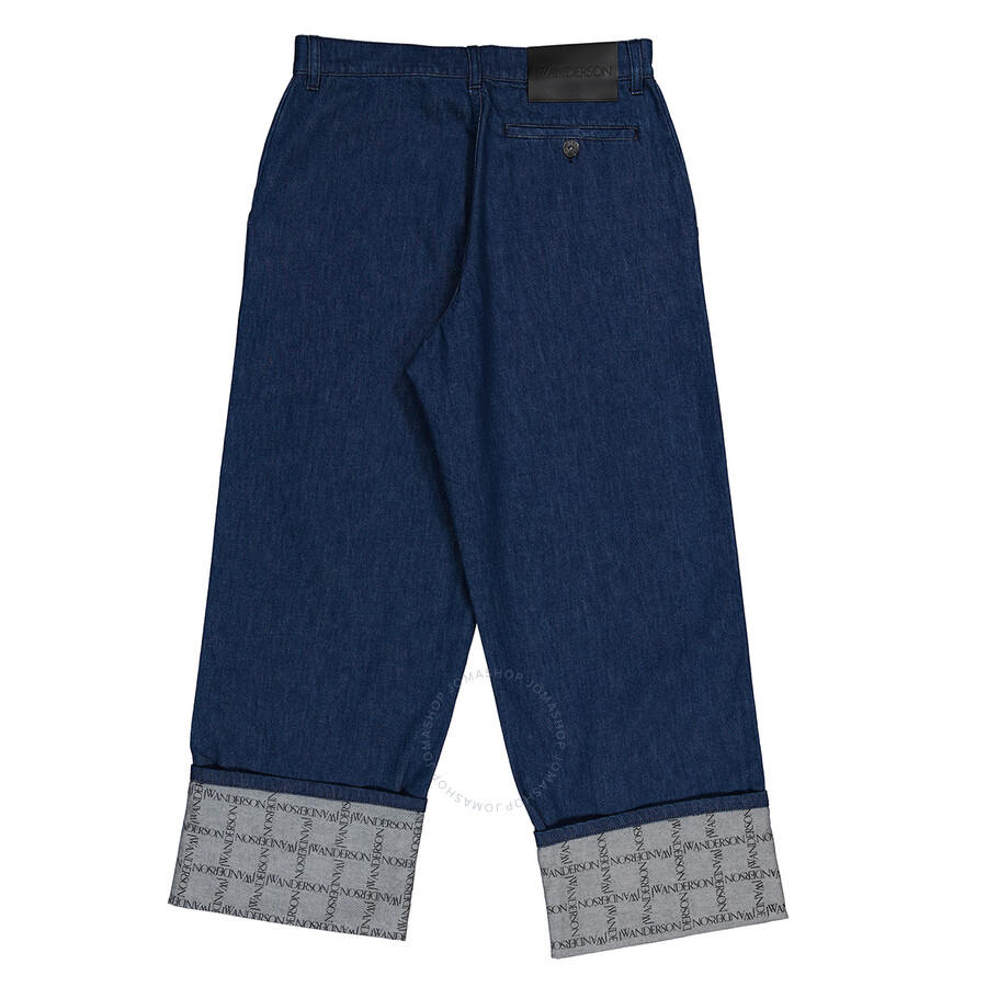 Jw Anderson Jeans Workwear In Purple