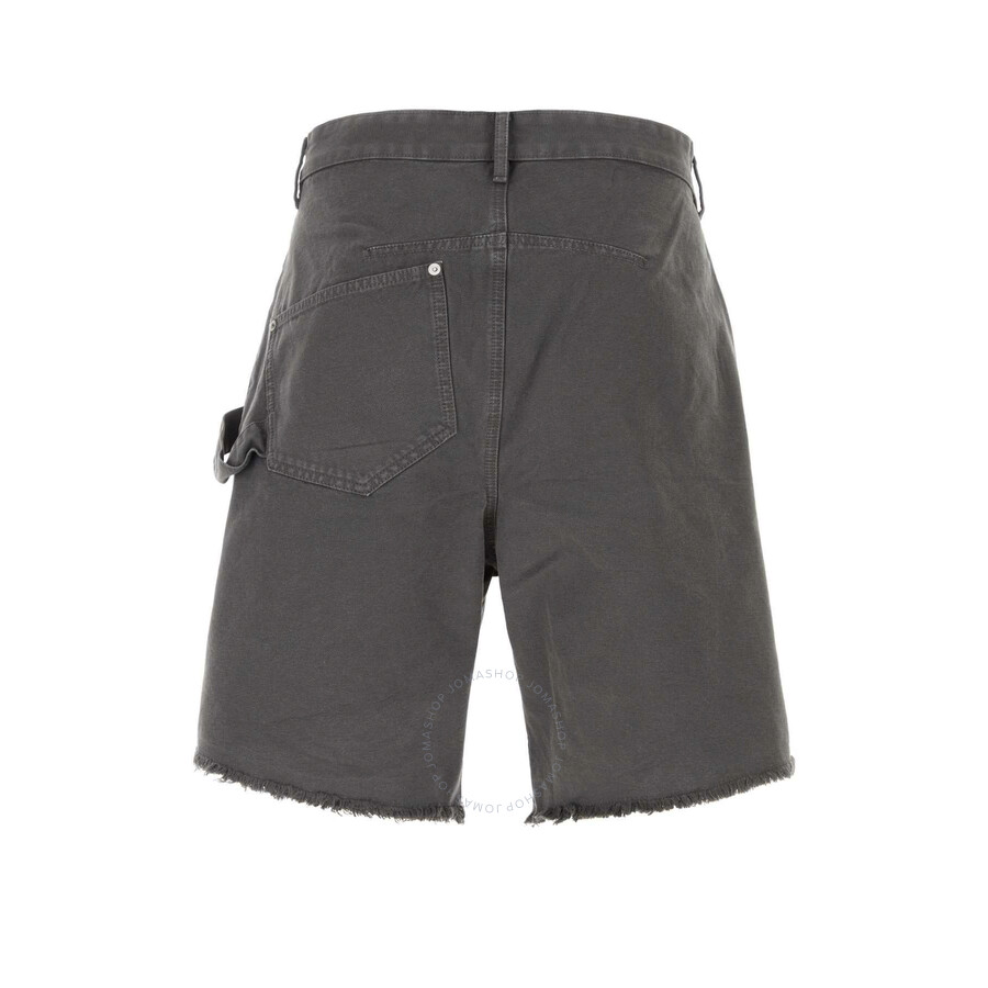 Jw Anderson Twisted Workswear Shorts In Grey
