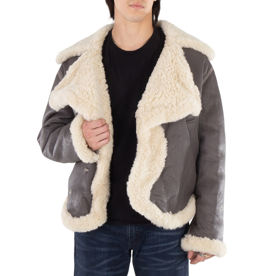 Wavy Aviator Jacket, Size Small