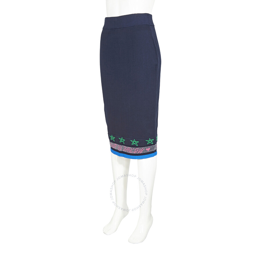 Shop Jwon Blue Tube Skirt