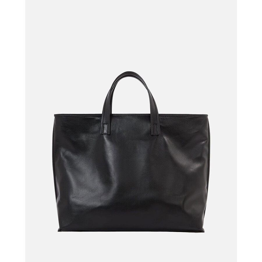 Kassl Editions Nappa Leather Tote Bag In Black