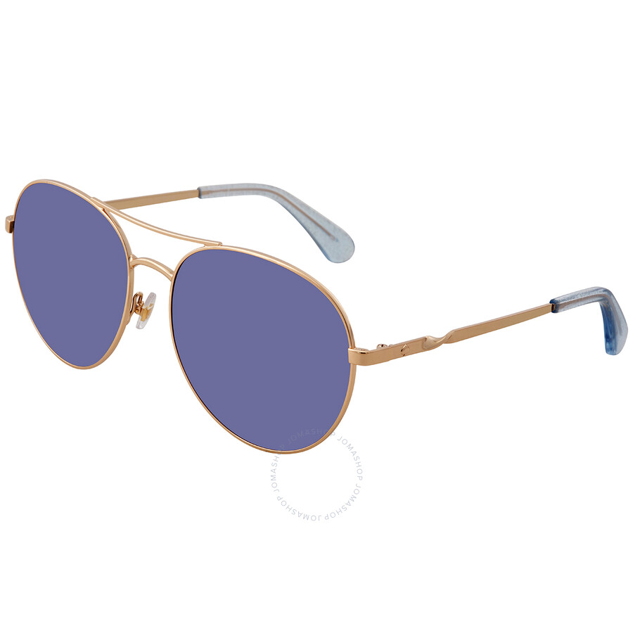 Kate Spade Blue Round Ladies Sunglasses Joshelle/S 0PJP KU 60