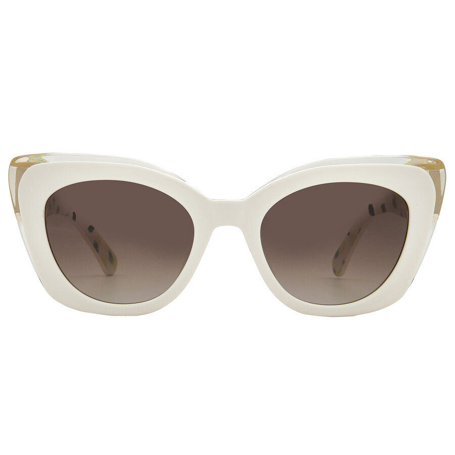Kate Spade Brown Shaded Cat Eye Ladies Sunglasses Marigold/s 0szj/ha 51
