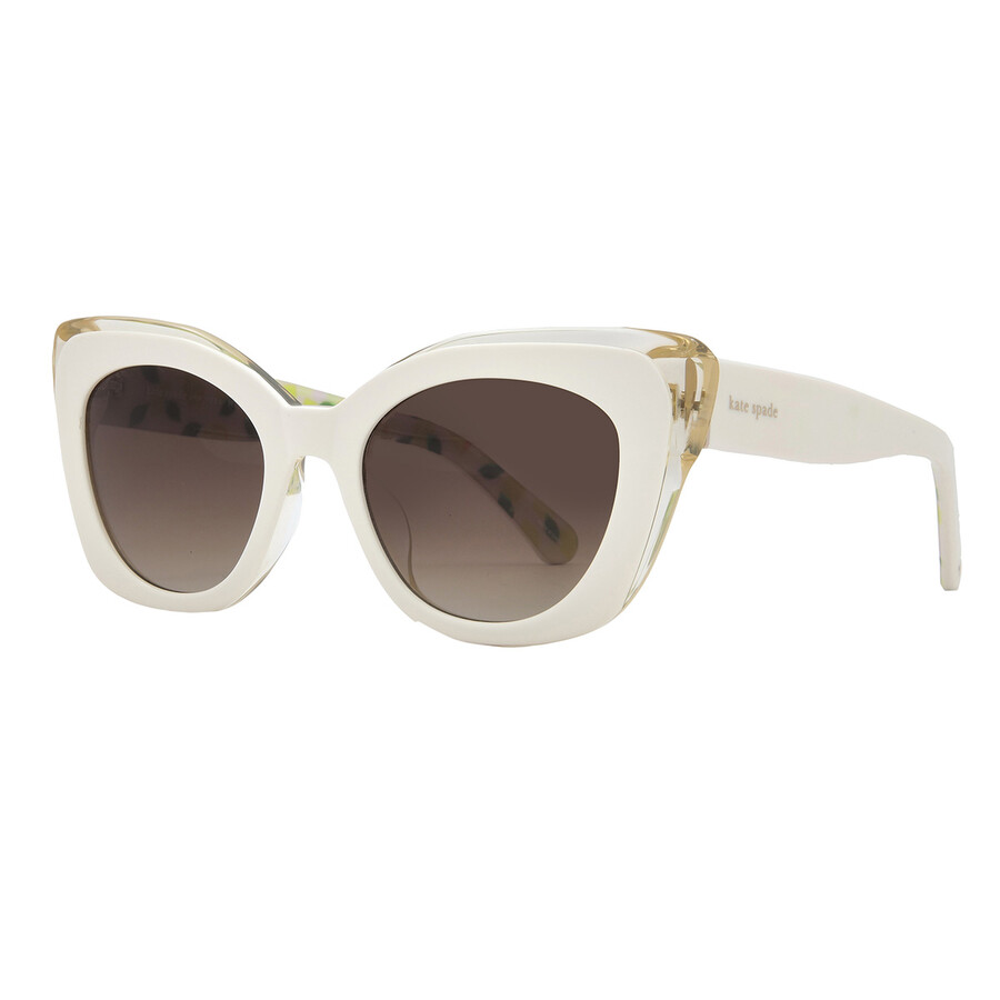 Kate Spade Brown Shaded Cat Eye Ladies Sunglasses Marigold/s 0szj/ha 51