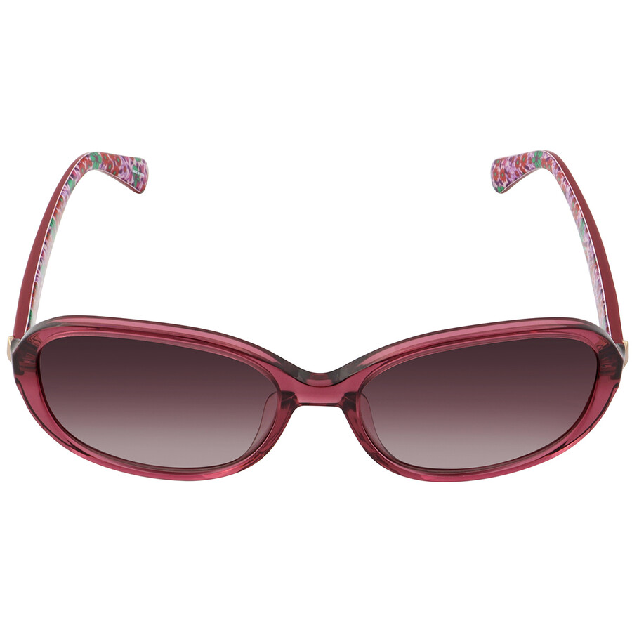 Kate Spade Burgundy Gradient Oval Ladies Sunglasses IZABELLA/G/S 0LHF