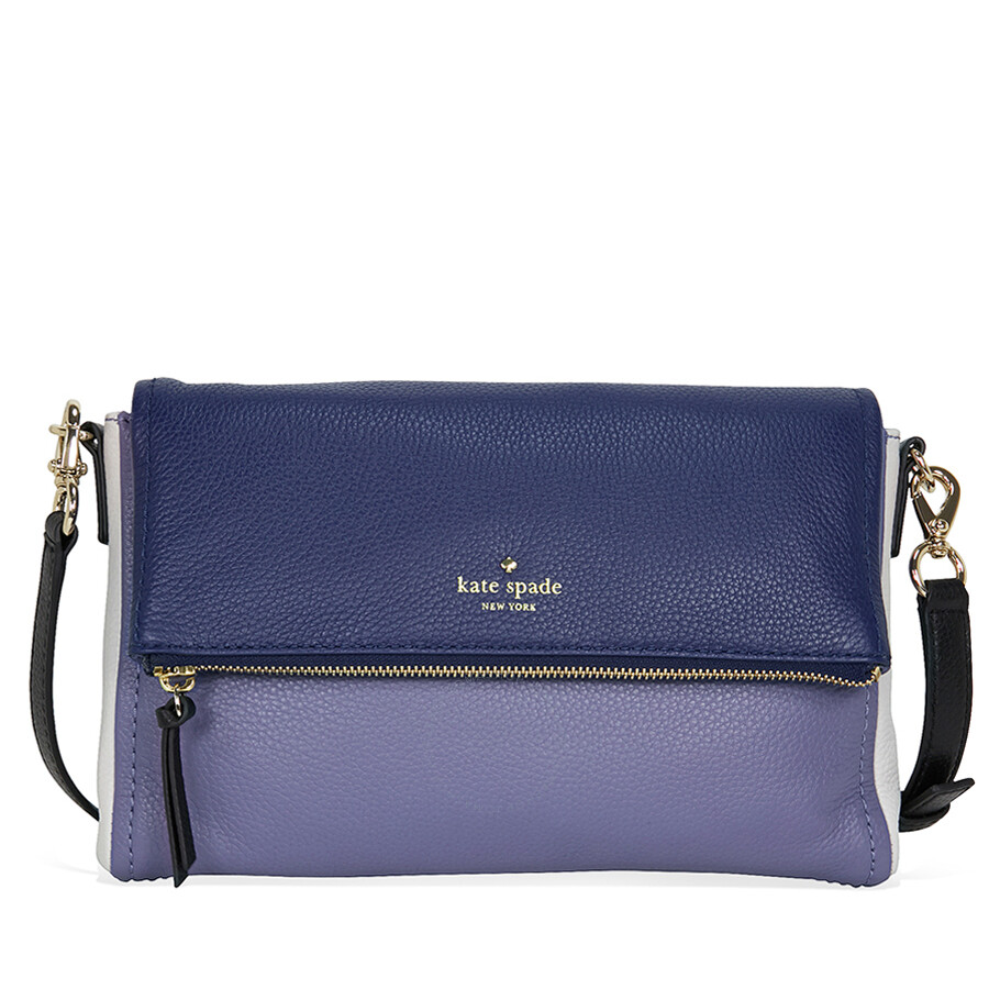 Kate Spade Cobble Hill Marsala Leather Shoulder Bag - Oyster Blue ...